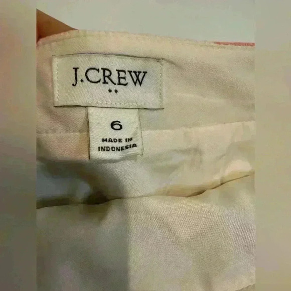 J.Crew woman’s A-line skirt floral size 6 100% cotton - Picture 6 of 7